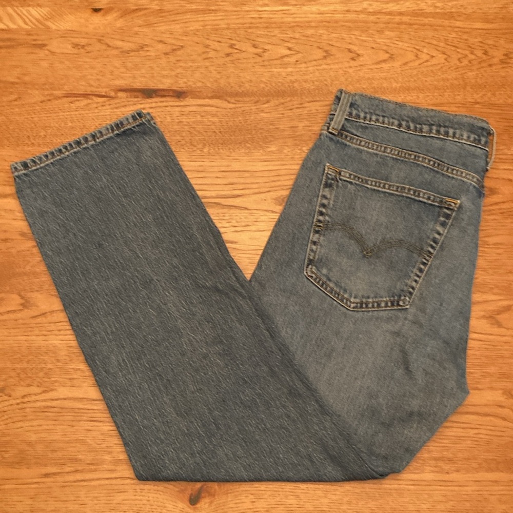 Levi's 505 36x30 Men's Blue Jeans - Picture 3 of 9